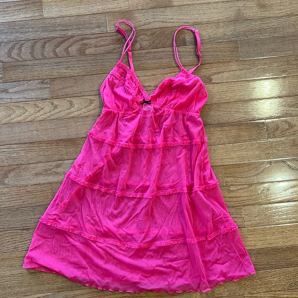 bright pink langerie